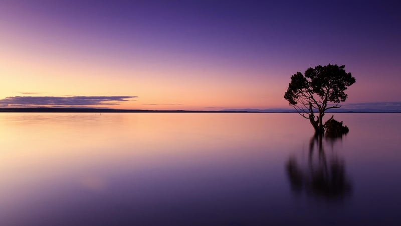 Sunset at Sea